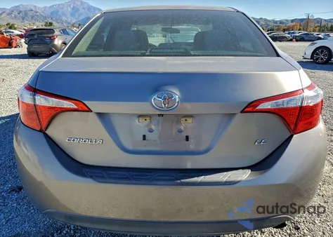 2015 Toyota Corolla L from USA, damaged, VIN 5YFBURHE0FP305997